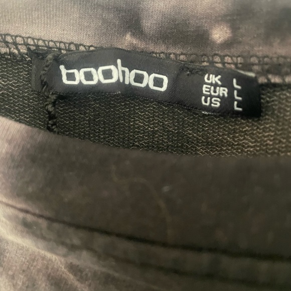 Cropped tie dye sweatshirt - Picture 3 of 3